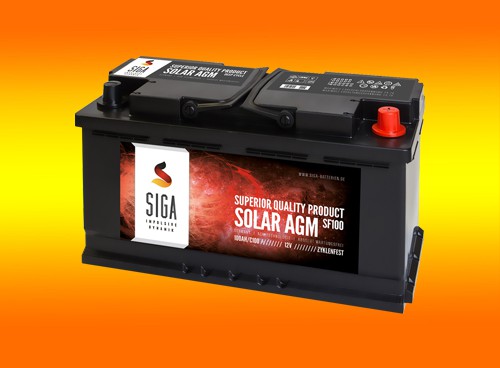 150 Ah AGM 12 Volt Solarbatterie Solarakku für Photovoltaik-BASI150AGM