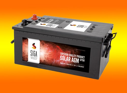 150 Ah AGM 12 Volt Solarbatterie Solarakku für Photovoltaik 0