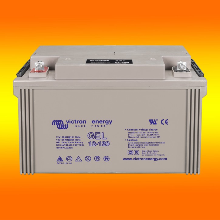 Gel Batterie 12V 130Ah Victron Deep Cycle