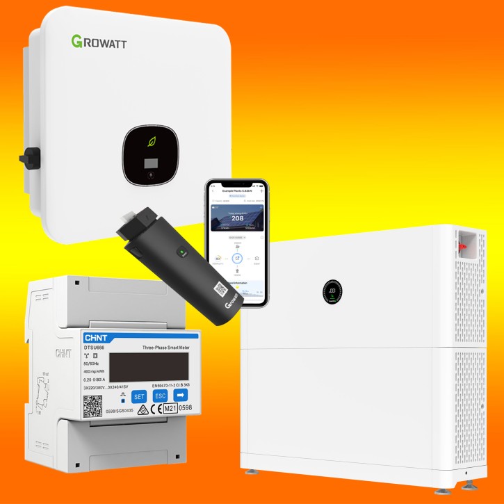 Batterie Nachrüst-Set MOD 10KTL3-XH (BP) Wechselrichter mit APX Lithium Speicher (0% MwSt.*)