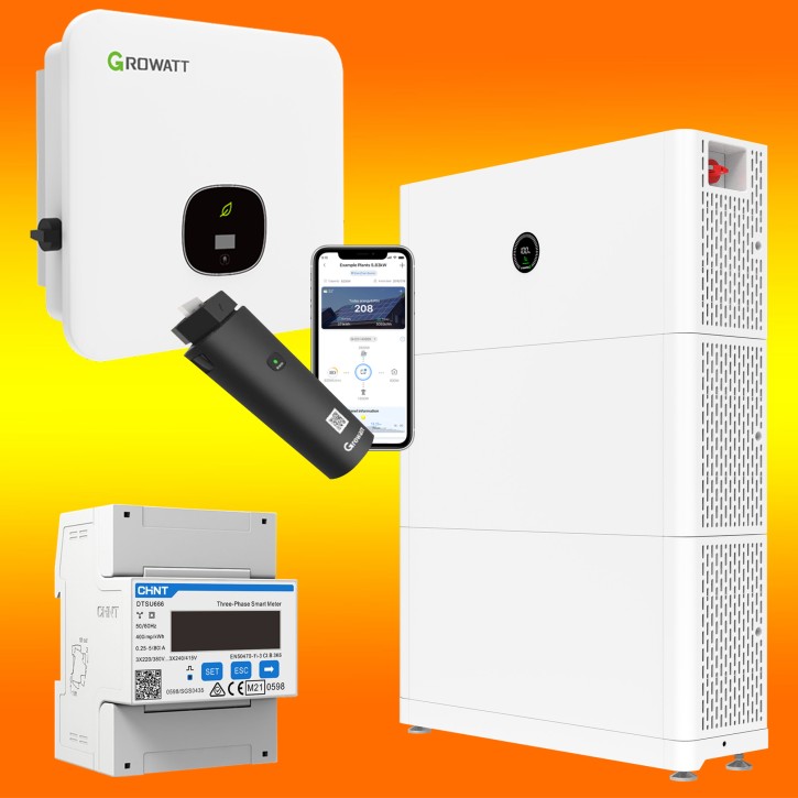 Batterie Nachrüst-Set MOD 10KTL3-XH (BP) Wechselrichter mit 10 kWh APX Lithium Speicher (0% MwSt.*)