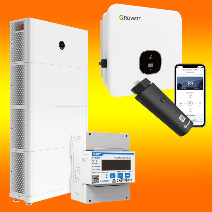 Batterie Nachrüst-Set MOD 10KTL3-XH (BP) Wechselrichter mit 15 kWh APX Lithium Speicher (0% MwSt.*)