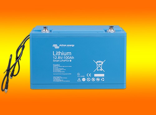 Victron Energy 12,8V/100Ah (0% MwSt.*) LiFePO4 12V Smart Batterie -VIBLIFE12V100-0%