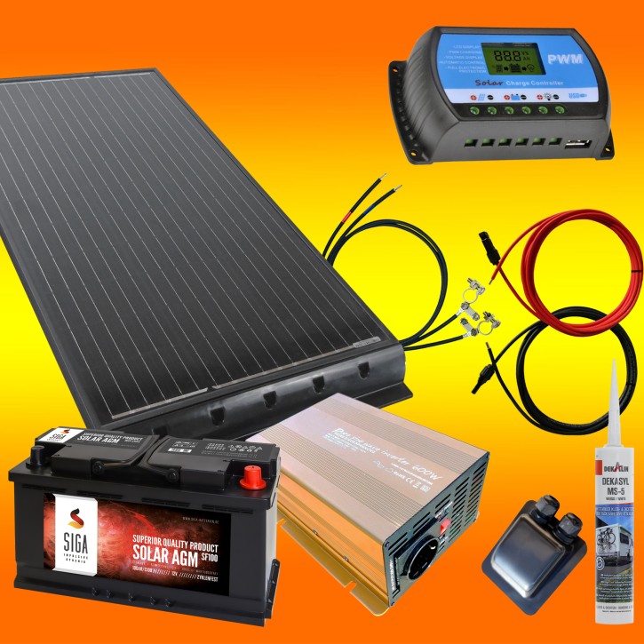 Solarbatterie 90-100Ah 12V Moll für Wohnmobil