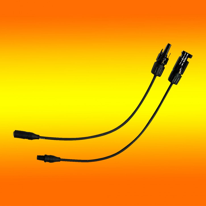 MC4 - MC3 Adapter Kabel 4mm² Solarkabel Brücke MC3 auf MC4 0%