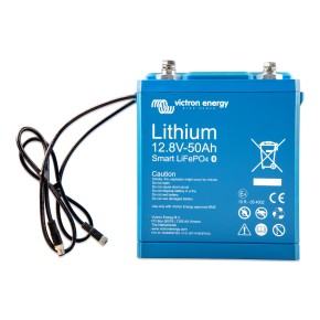 Lithium Batterie 12,8V 50Ah Victron LiFePO4 Smart (0% MwSt.*)