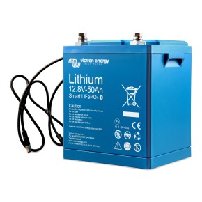 Lithium Batterie 12,8V 50Ah Victron LiFePO4 Smart (0% MwSt.*)