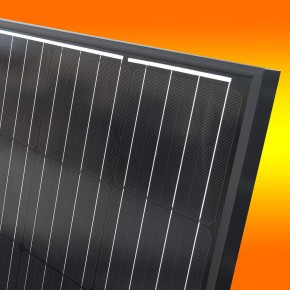 300Wp Solarmodul Monokristallin Black Eurener