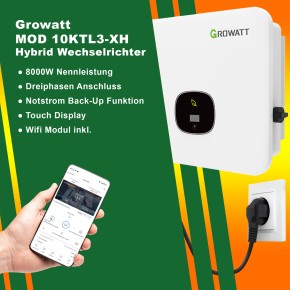 10250Watt Hybrid SET (0% MwSt.*) mit 10 kWh Speicher / ohne Montagematerial