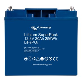 Lithium Batterie 12,8V 20Ah Victron LiFePo4 SuperPack mit BMS (0% MwSt.*)