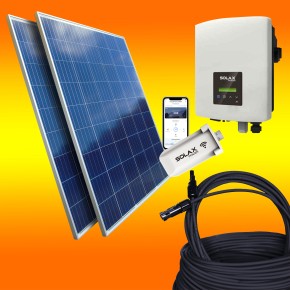 1500Watt Solaranlage (0% MwSt.*) Solax ohne Montagematerial