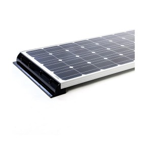 Solarmodul Halterung Wohnmobile 55 cm ABS Kunststoff schwarz inkl. Schrauben