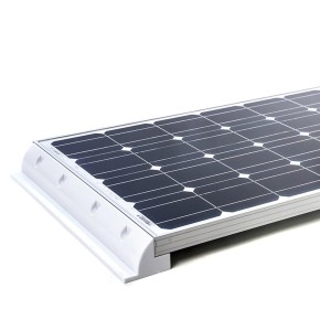 Solarmodul Halterung Wohnmobile 68 cm ABS Kunststoff weiß inkl. Schrauben