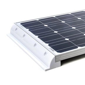 Solarmodul Halterung Wohnmobile 68 cm ABS Kunststoff weiß inkl. Schrauben