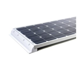 Solarmodul Halterung Wohnmobile 68 cm ABS Kunststoff weiß inkl. Schrauben